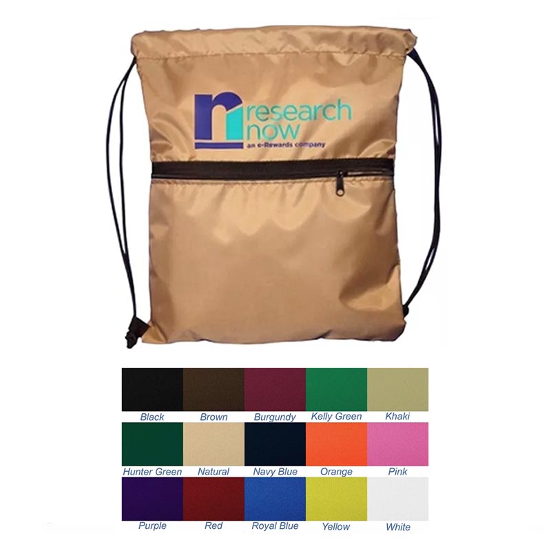 Nylon drawstring online backpack